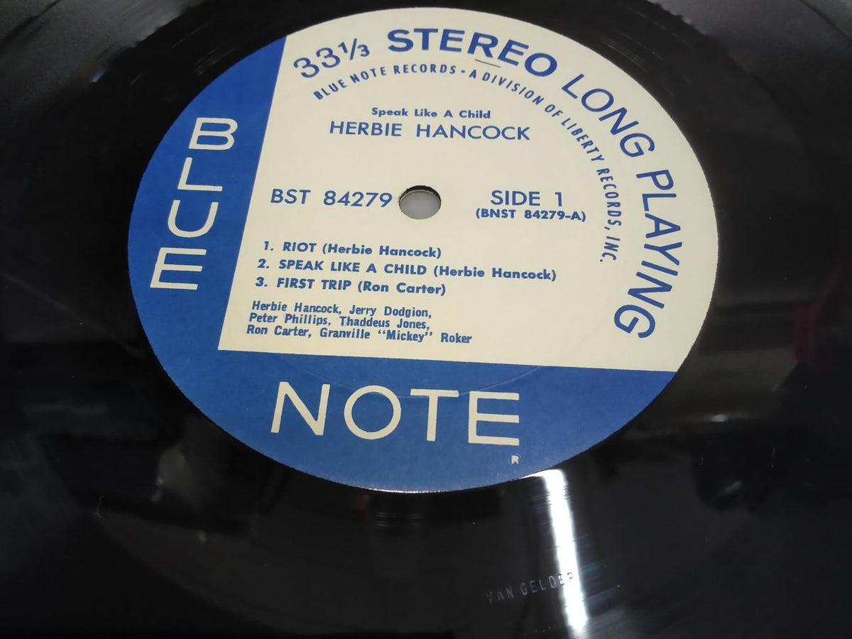 BLUE NOTE LP Herbie Hancock / SPEAK LIKE A CHILD