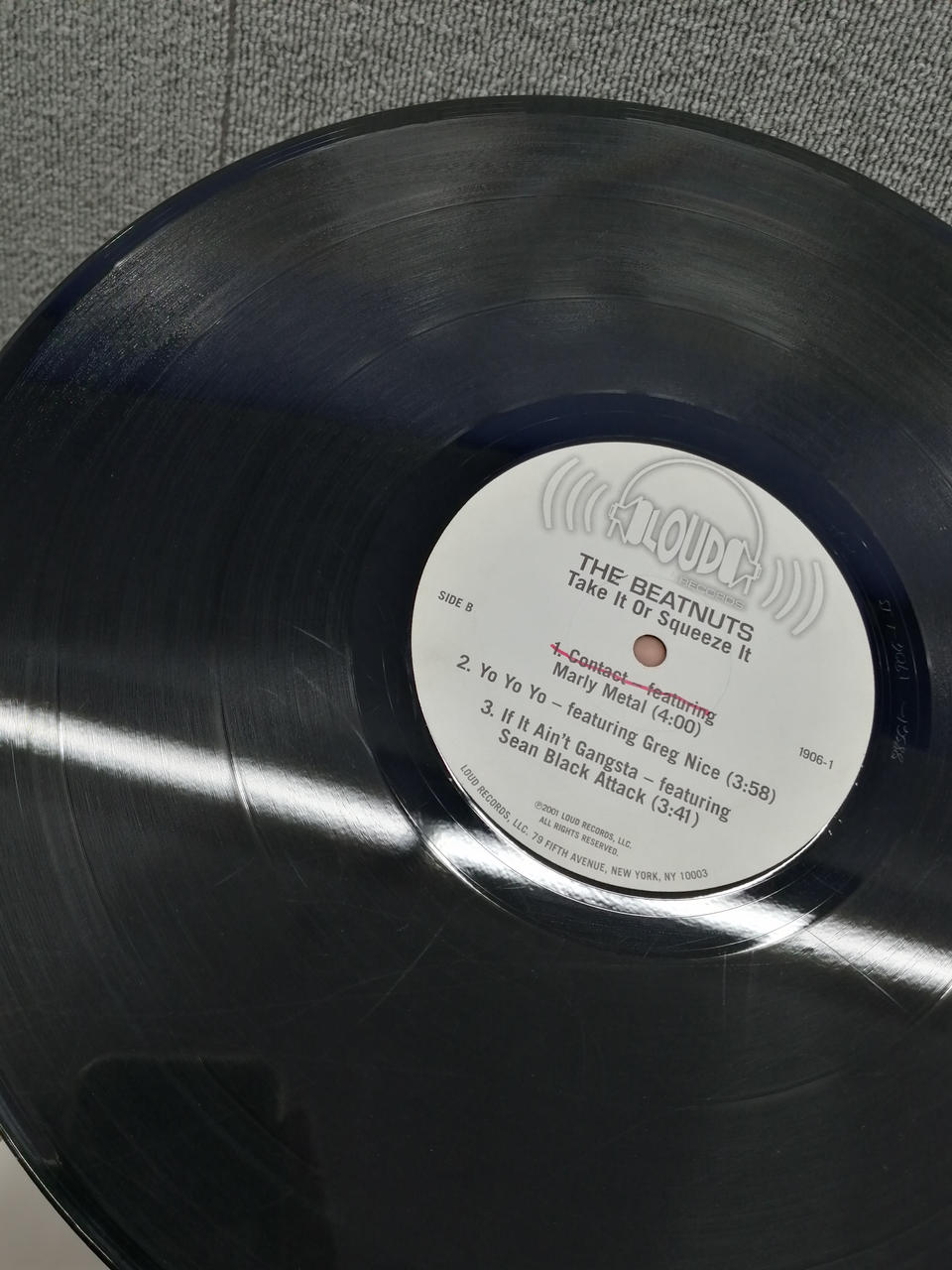 LOUD RECORDS THE BEATNUTS/TAKE IT OR SQUEEZ 1906-1