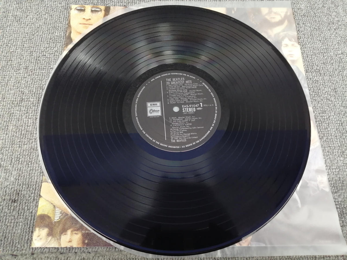 Toshiba EMI THE BEATLES/20 GREATEST HITS EAS-91047
