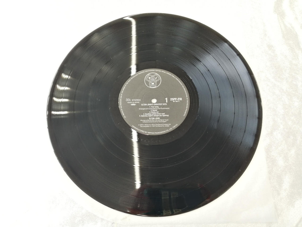 THIS RECORD ELTON JOHN GREATEST HITS ELTON JOHN GREATEST HITS