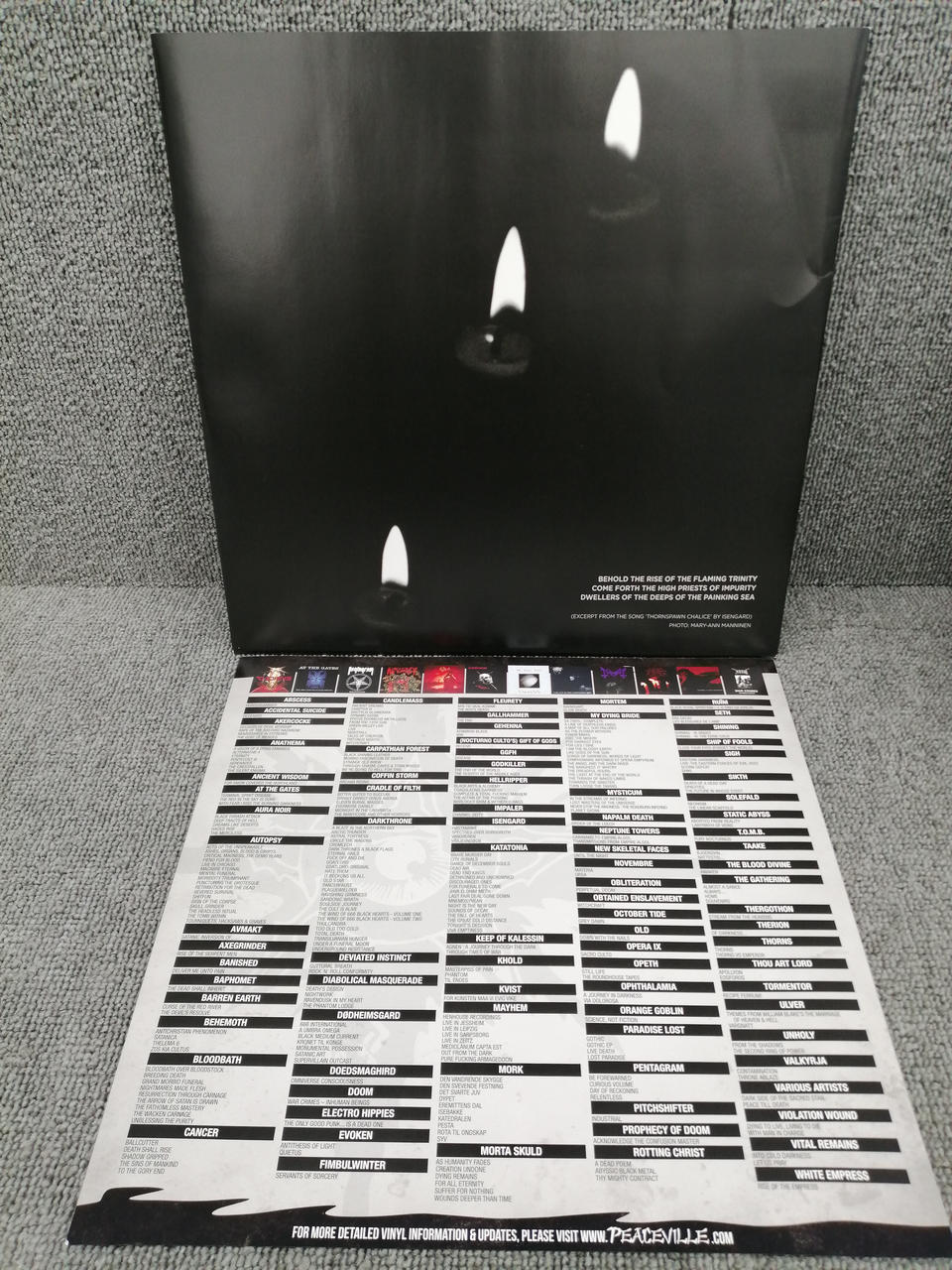 PEACEVILLE DARKTHRONE/PANZERFAUST VILELP1230