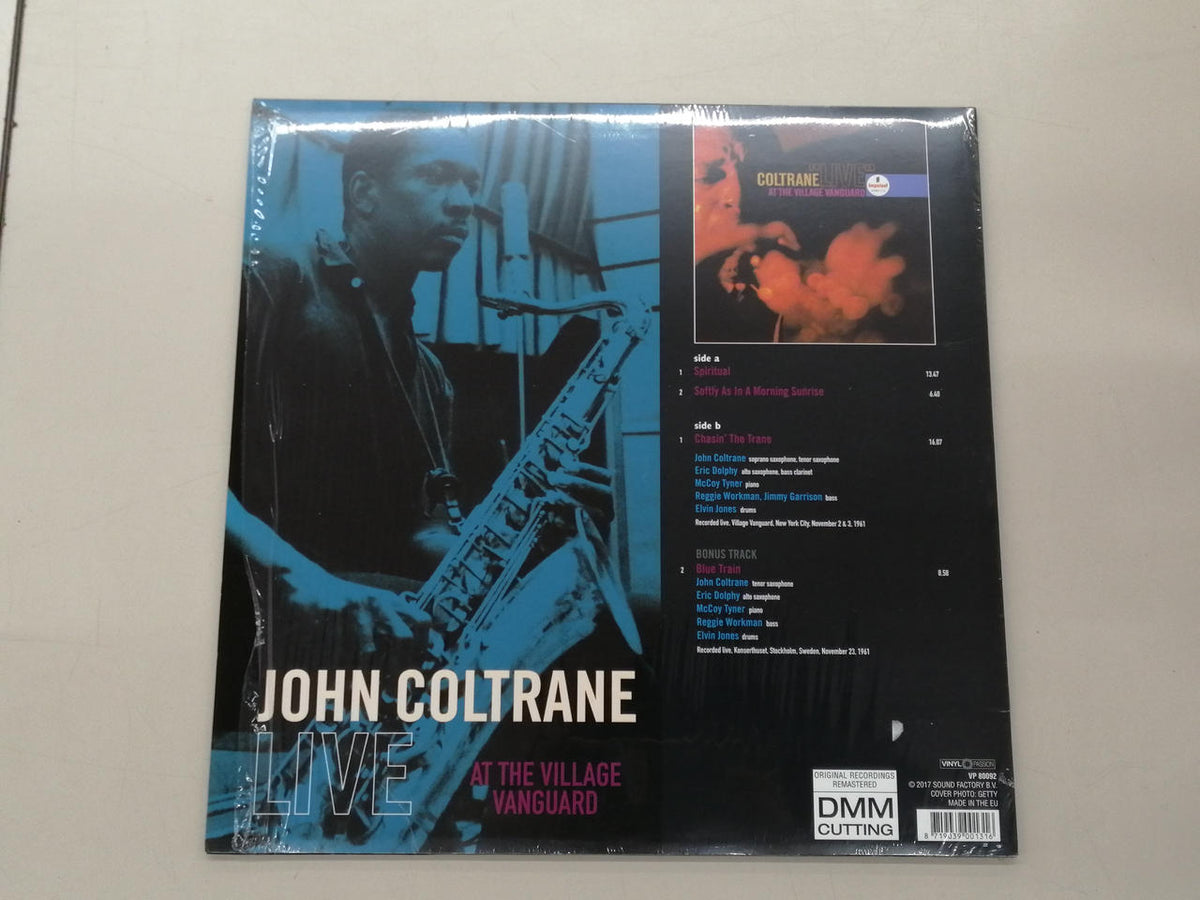 VINYL PASSION JOHN COLTRANE/LIVE AT VILLAGE VP80092