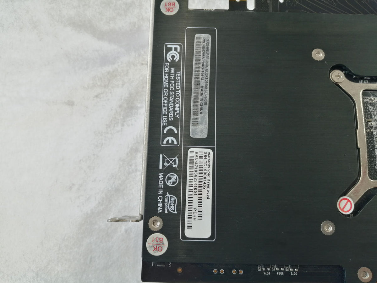 PALIT Graphics Board RTX2060SUPER JS 8G GDDR6 256BI