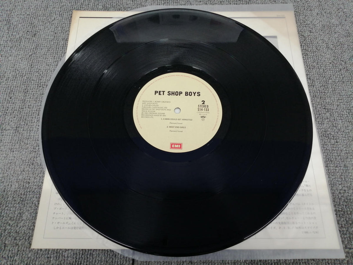 Toshiba EMI PET SHOP BOYS/WEST END GIRLS S14-133