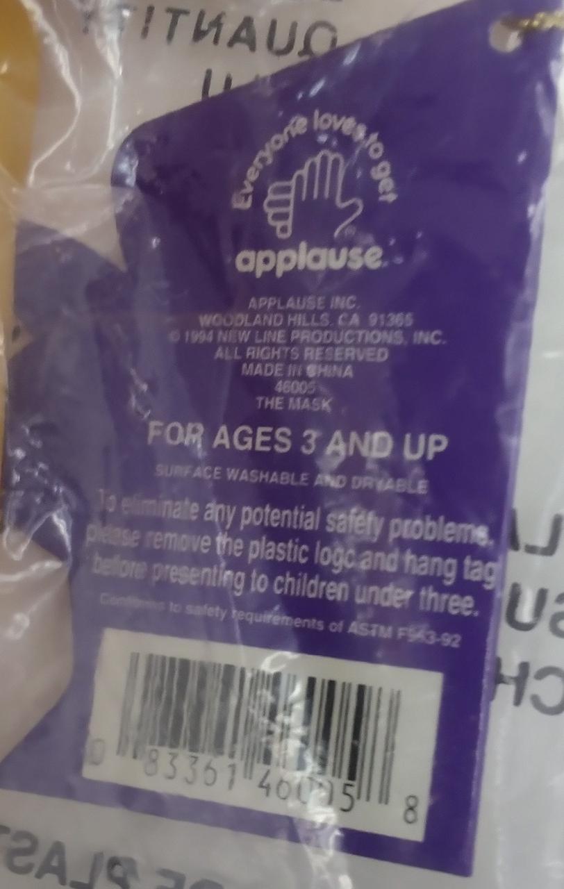APPLAUSE Soft Vinyl Figure THE MASK