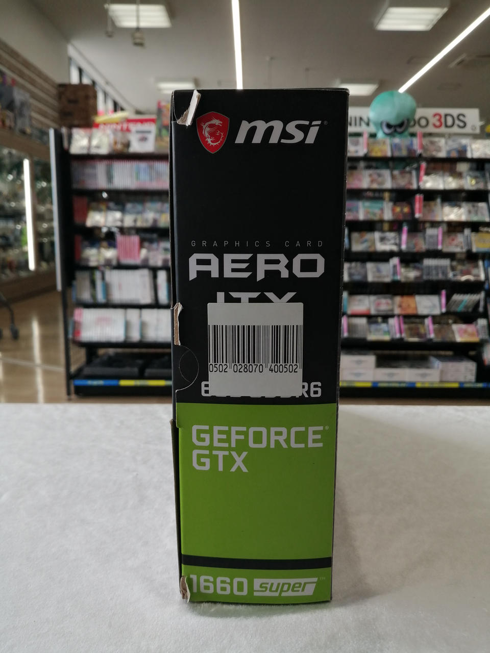 MSI Graphics Board: GTX 1660 SUPER AERO ITX OC