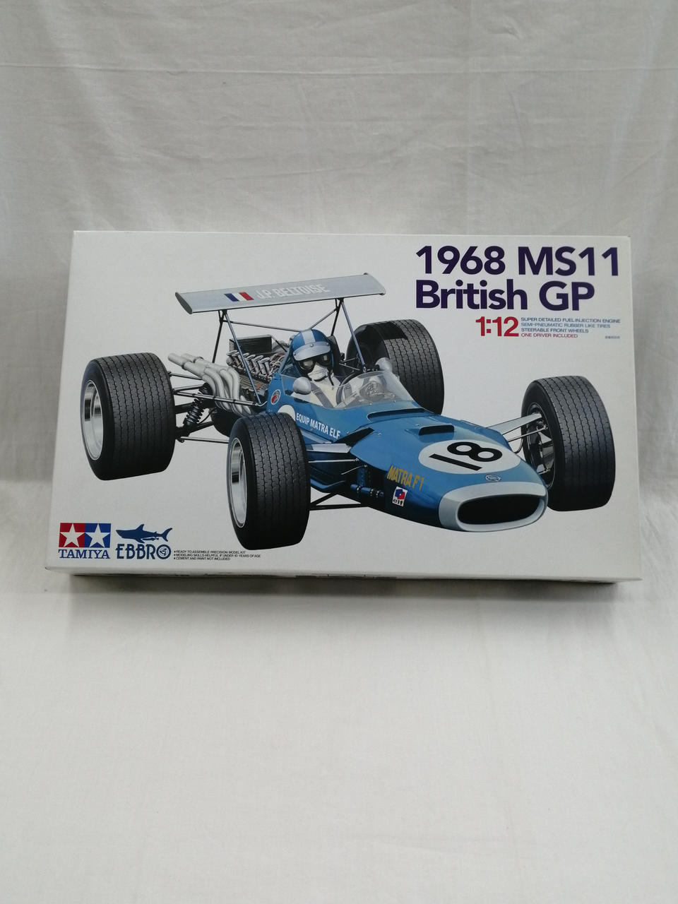 TAMIYA 1/12 Plastic Model 1968 MS11 BRITISH GP