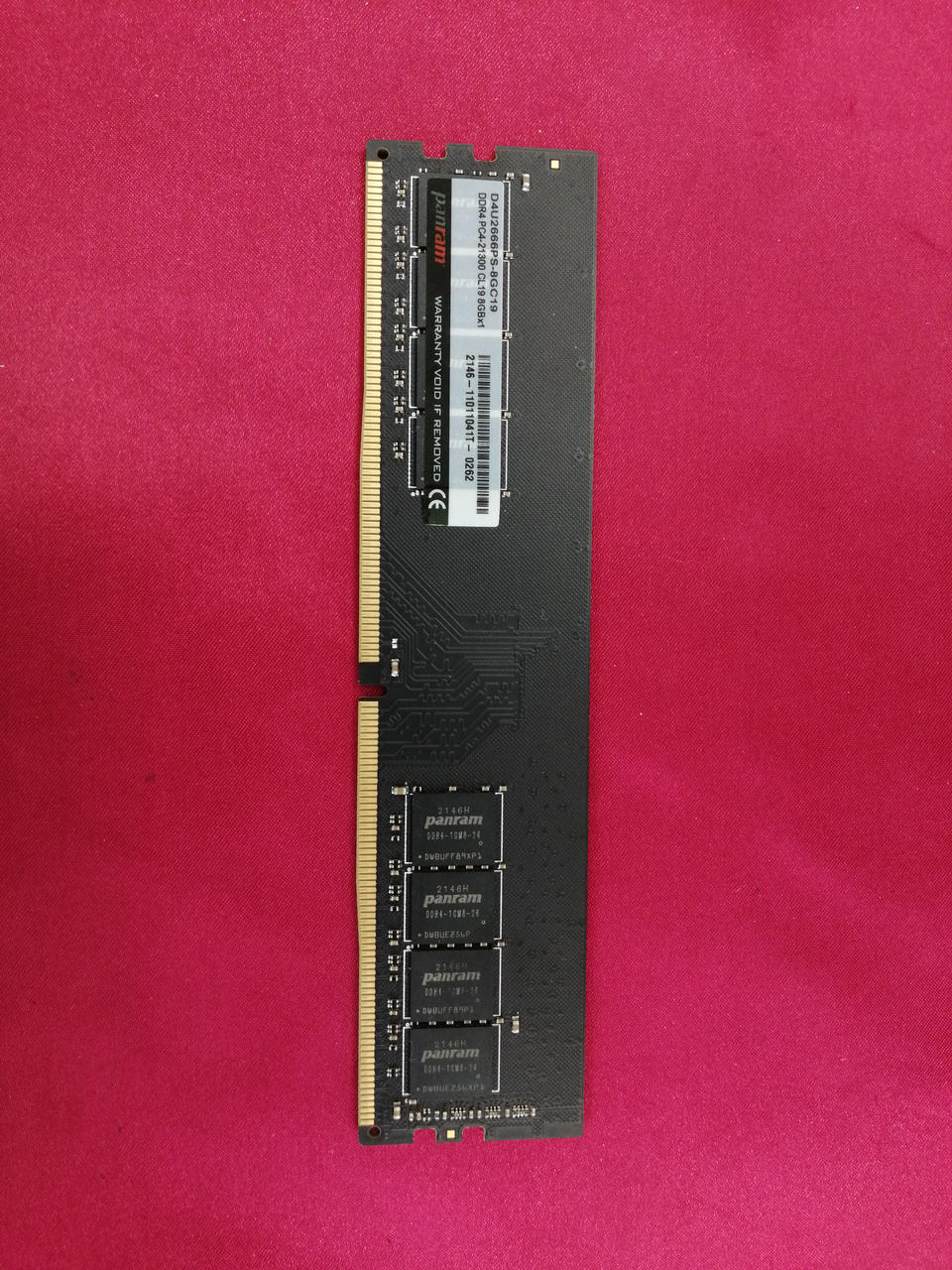 PANRAM Memory D4U2666PS-8GC19