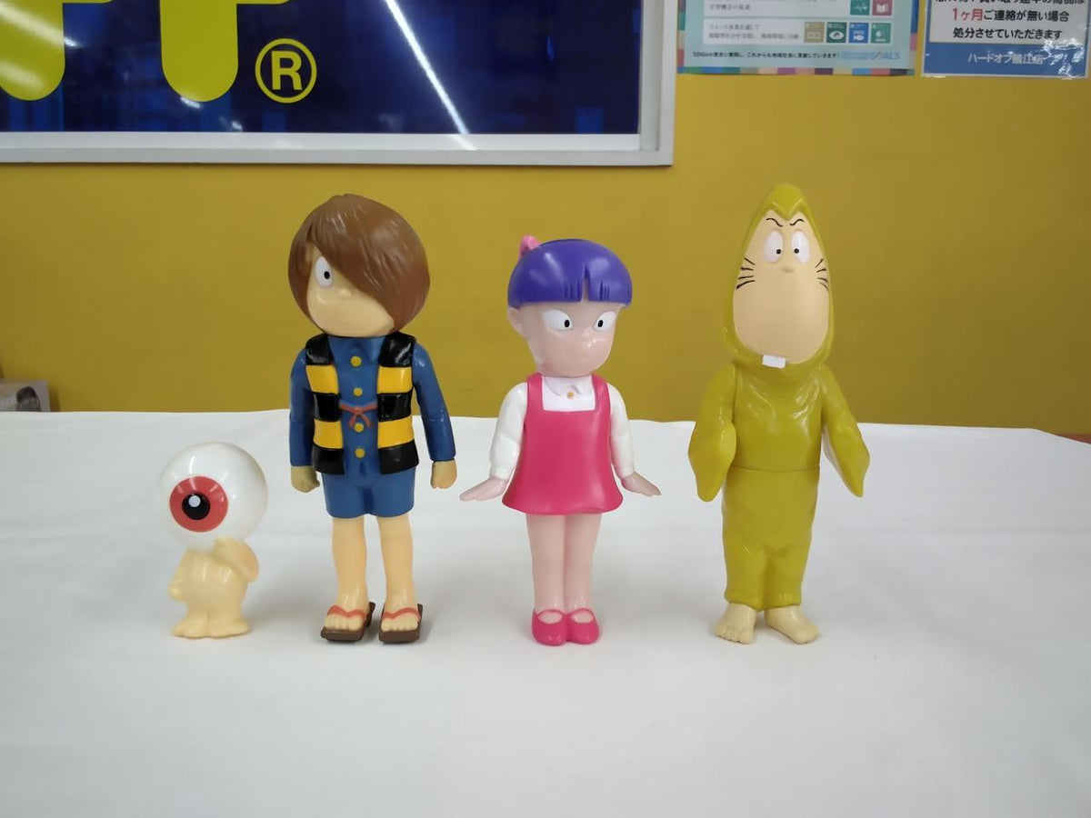 BANDAI Sofubi Soft GeGeGeGe Set
