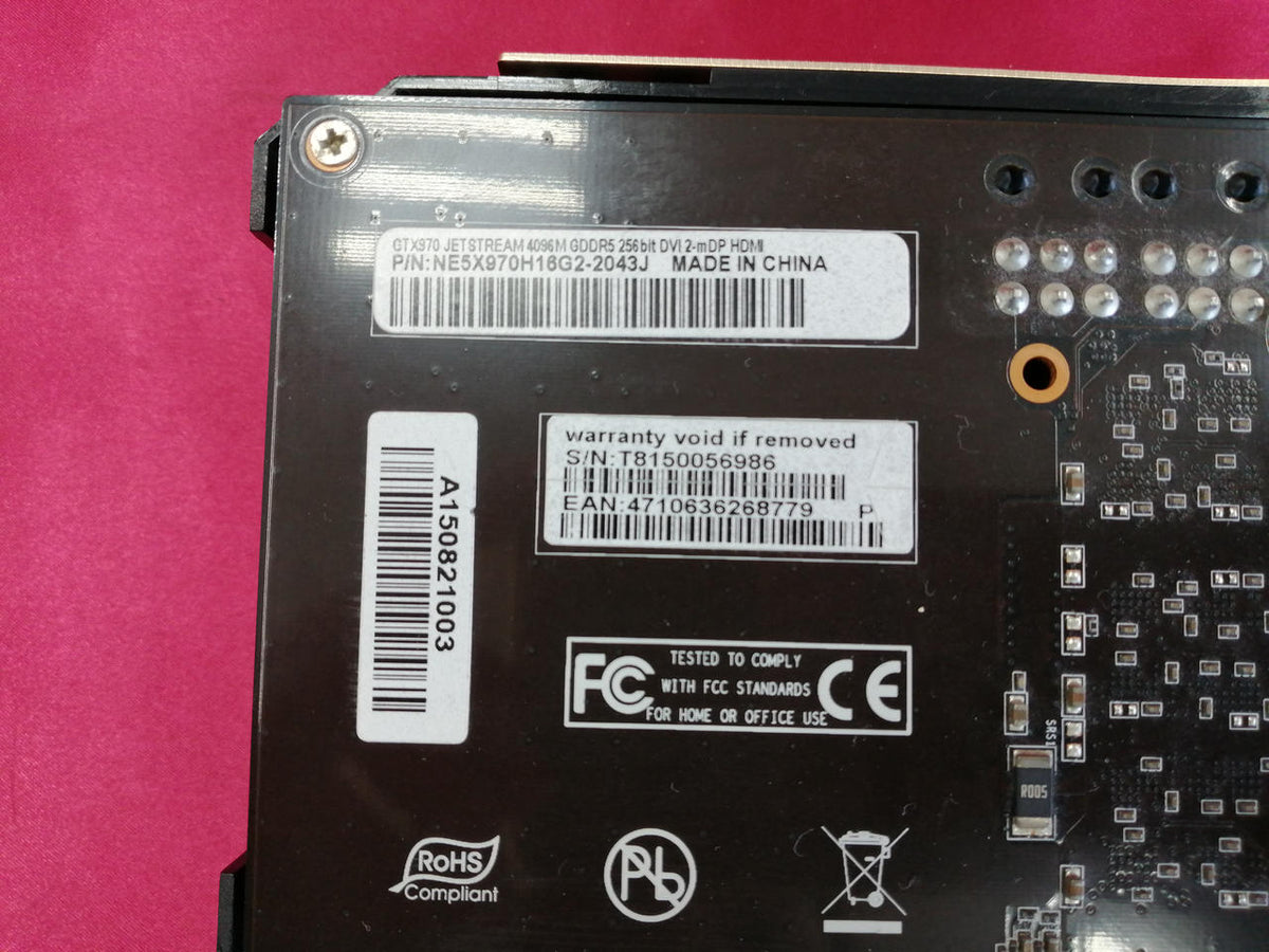 PALIT Graphics Board: GTX970 JETSTREAM 4096M GDDR5