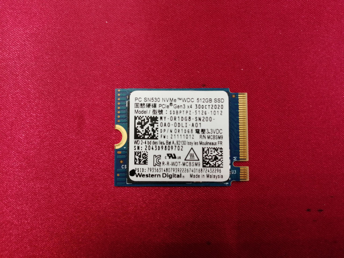 WD SSD SDBPTPZ-512G-1012