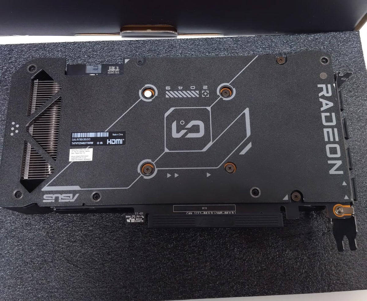ASUS Graphics Card DUAL-RX7600-08G-EVO