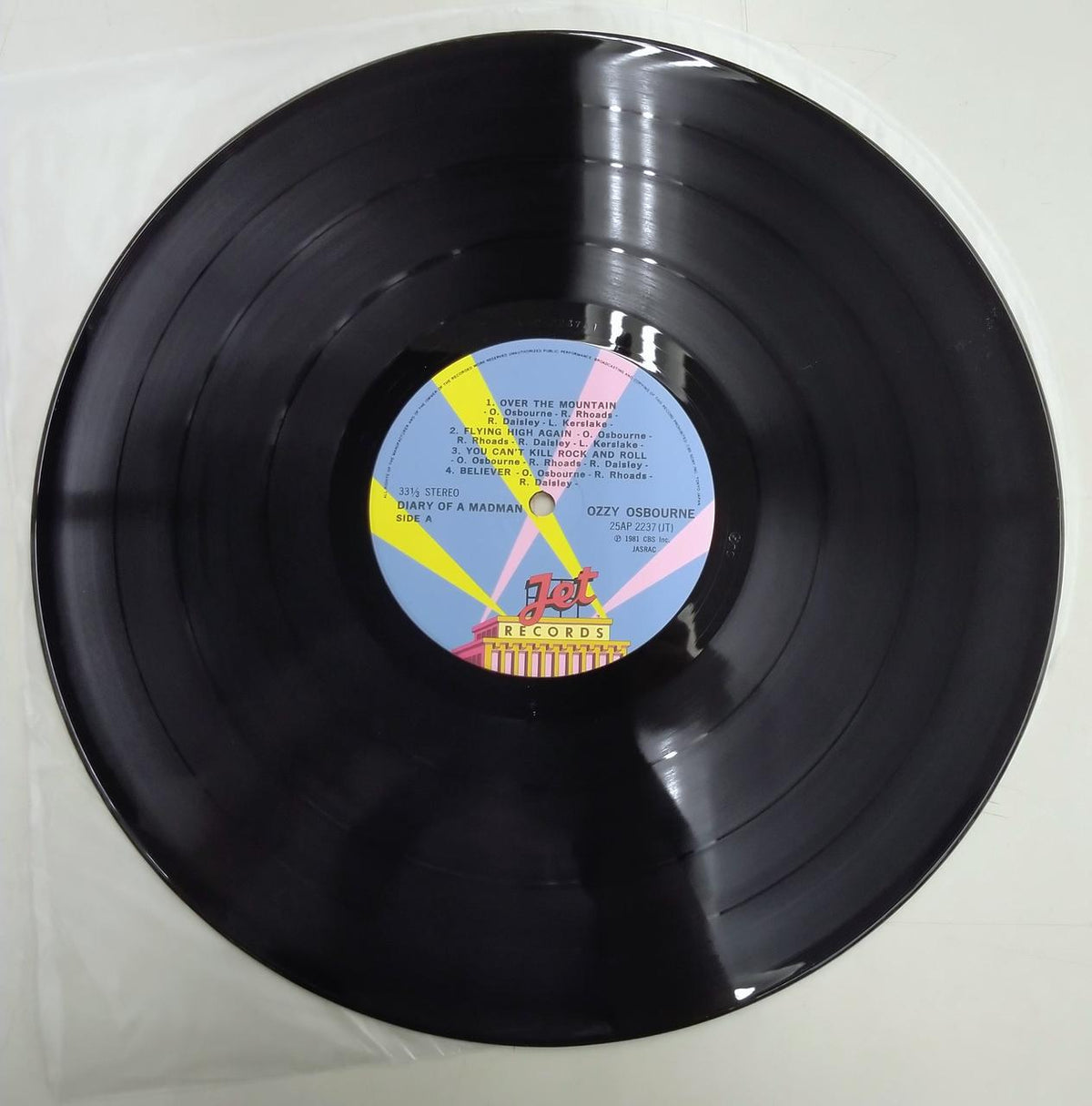 SONY OZZY OSBOURNE / DIARY OF A MAD 25AP 2237