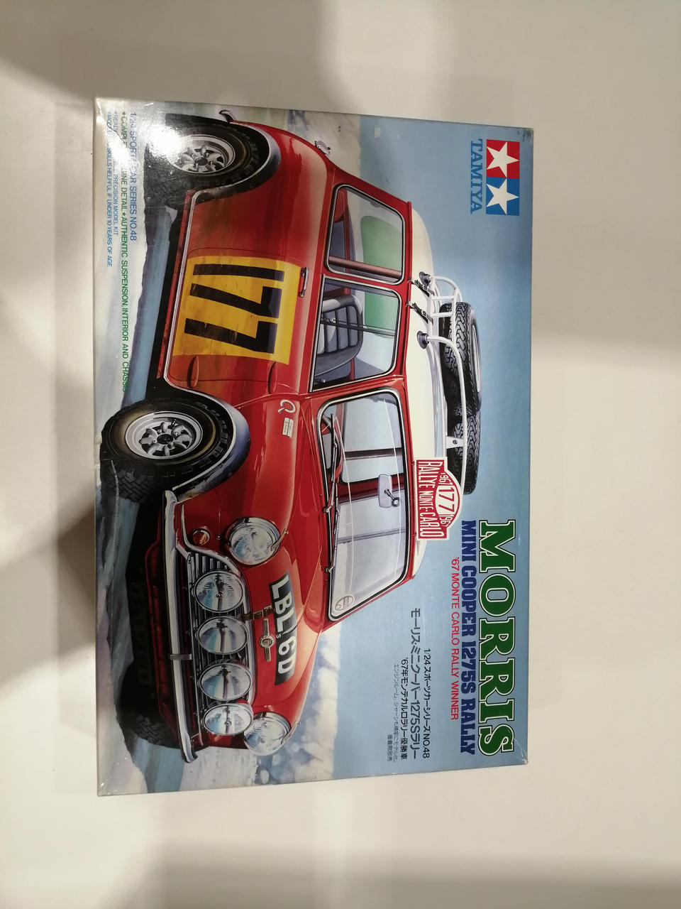 Tamiya Sports Car Series NO.48 1/24 Maurice Mini Cooper 1275S Rally: 1967 Mon
