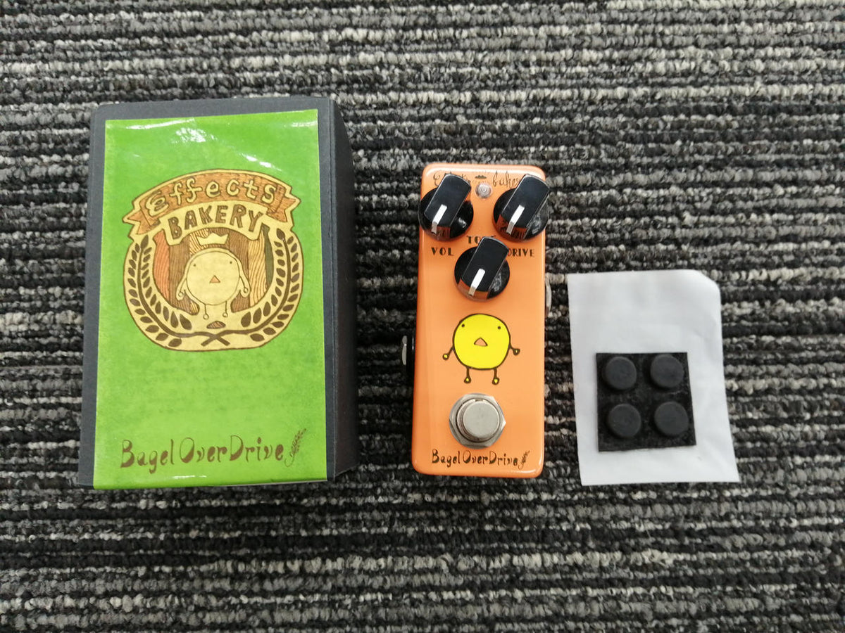 EFFECTS BAKERY Effects pedal: BAGEL OVER DRIVE