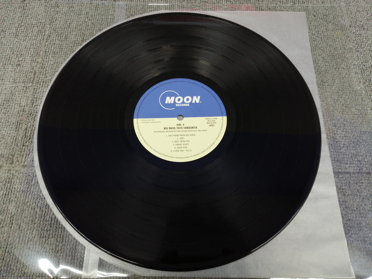 MOON RECORDS Tatsuro Yamashita / BIG WAVE WPJL-10259
