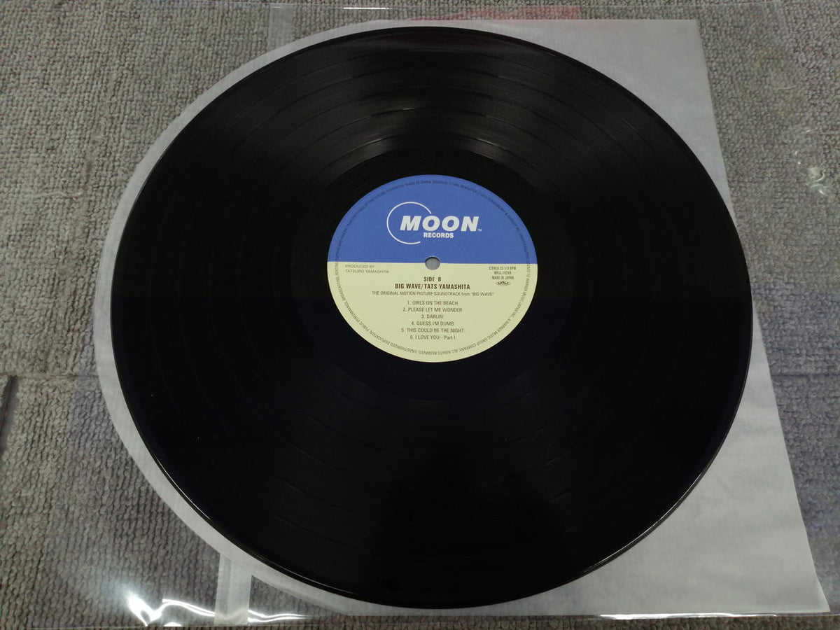 MOON RECORDS Tatsuro Yamashita / BIG WAVE WPJL-10259