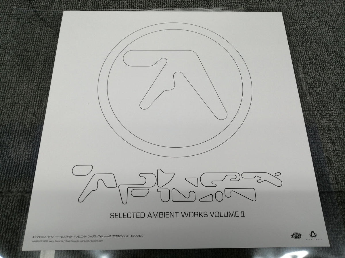 BEAT RECORDS APHEX TWIN/SELECTED AMBIENT WO WARPLP21RBR