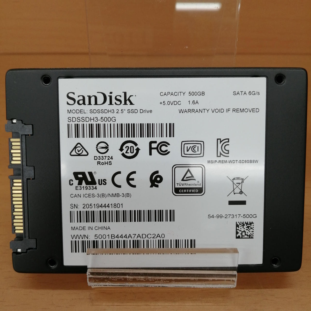 SANDISK SATA SSD(500GB) SDSSDH3-500G