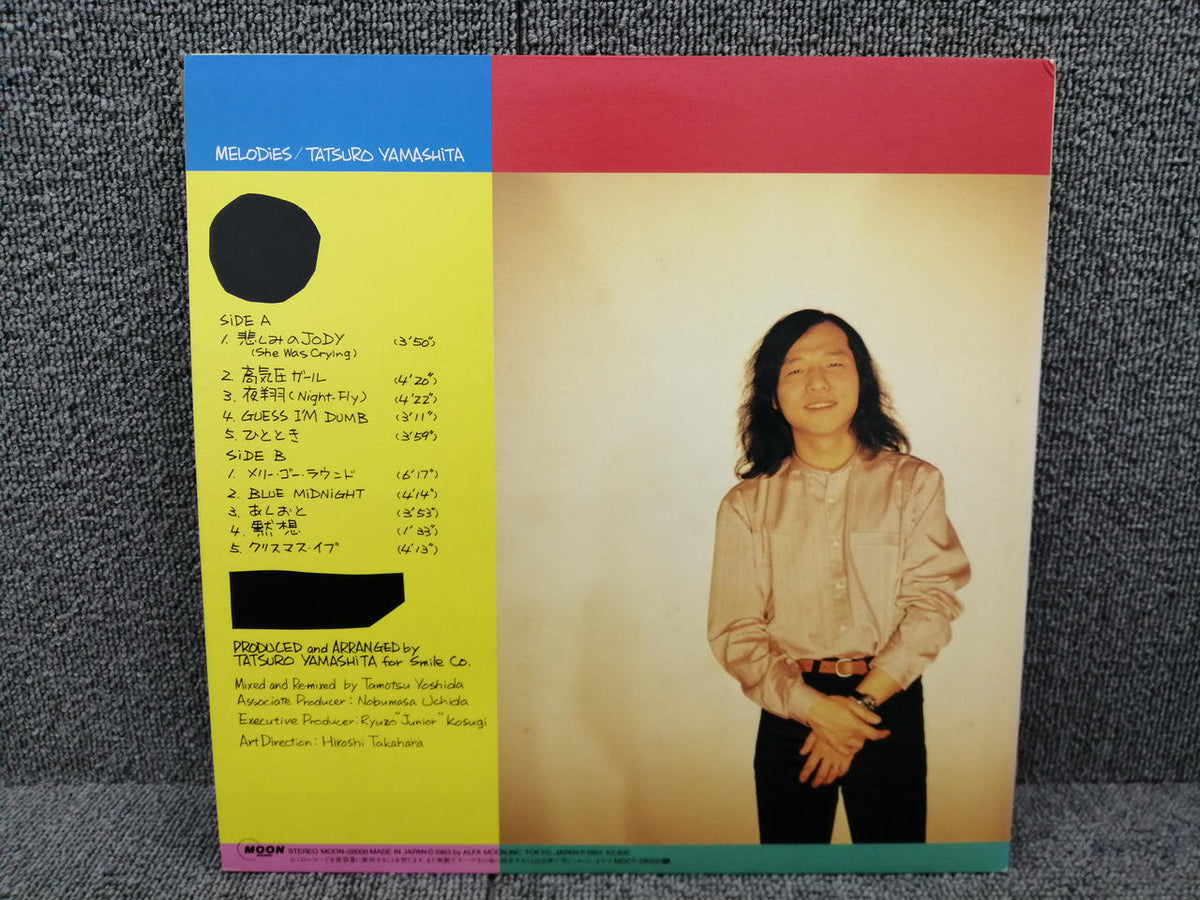 MOON RECORDS Tatsuro Yamashita / MELODIES MOON-28008