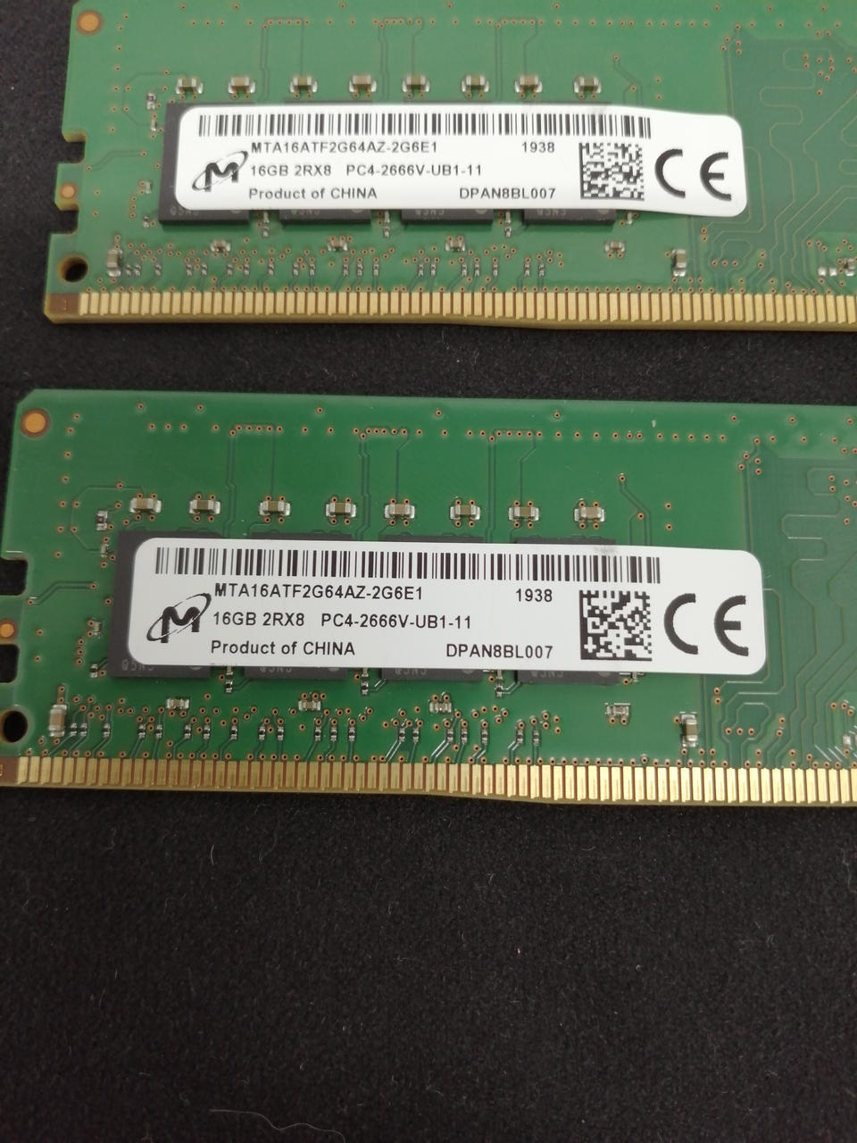 MICRON DDR4 DDR4-2666V 16GB×2