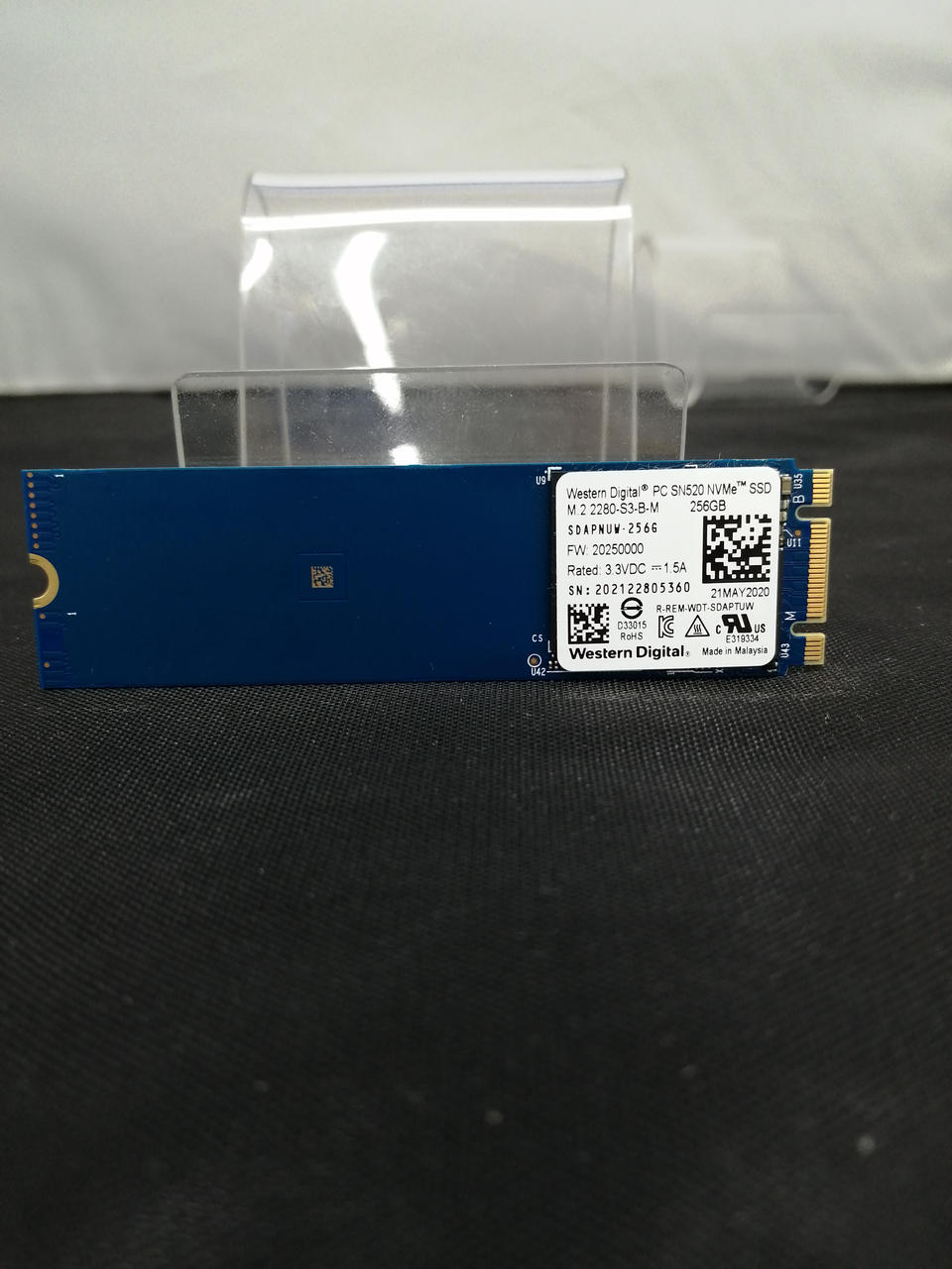 WD SATA M.2 SSD (256GB) M.2 2280-S3-B-M