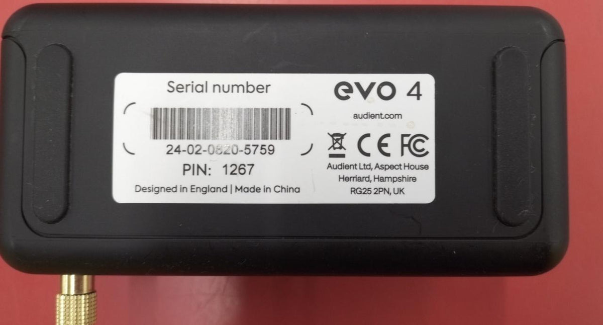 AUDIENT Audio Interface: EVO4