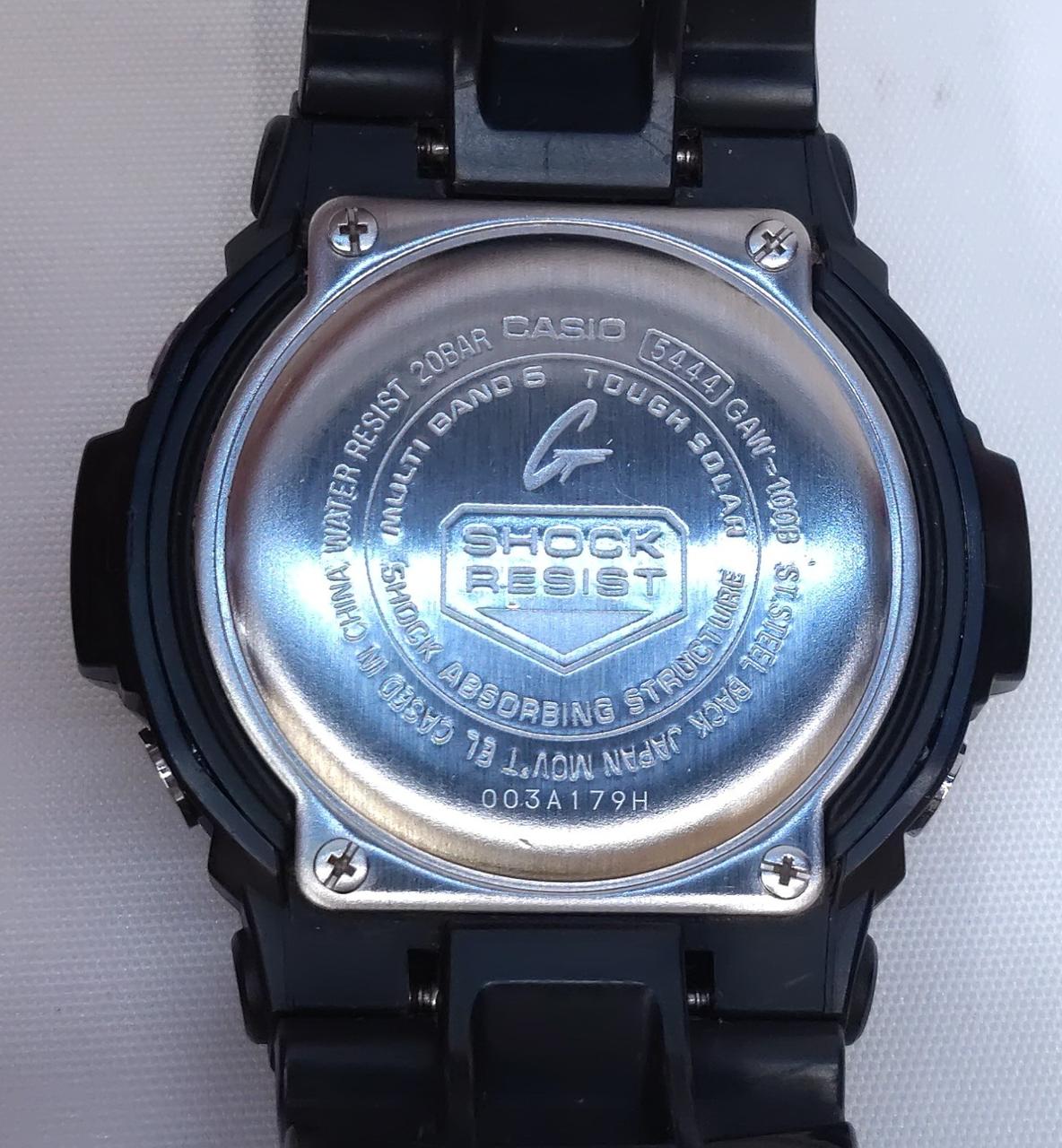 CASIO G-SHOCK Tough Solar GAW-100B