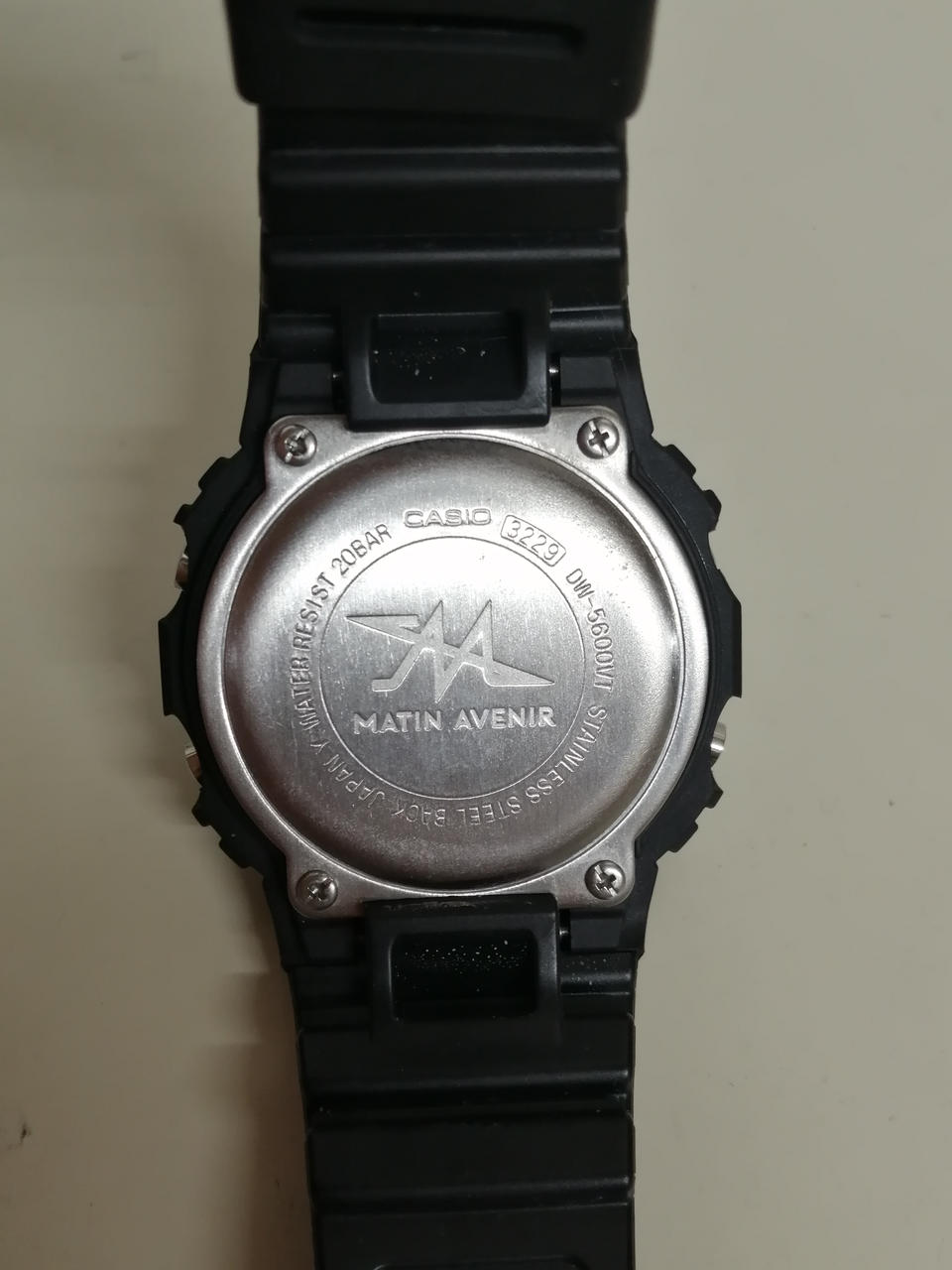 CASIO G-SHOCK BLK/DW-5600VT