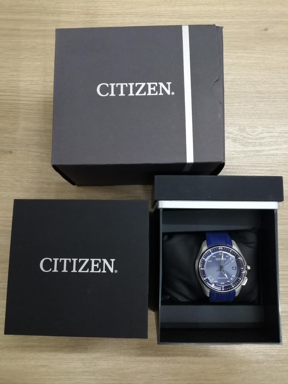 CITIZEN ECO-DRIVE BLU×SLV/W410-S119758