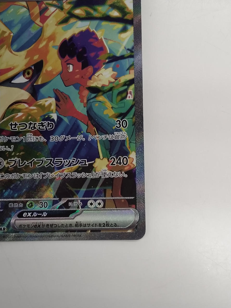 Pokémon Hop's Zacian EX 128/100/SV9/B SAR
