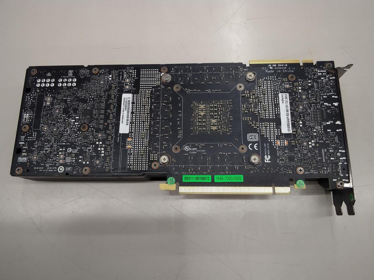 NVIDIA Main unit only: Graphics card: GEFORCE RTX2080