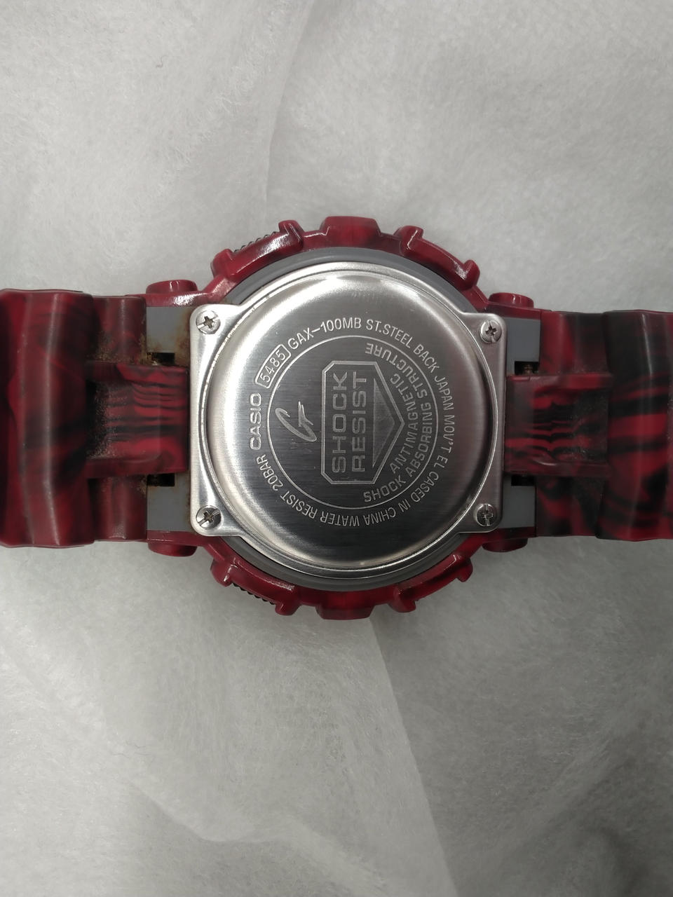 CASIO  G-SHOCK Quartz Wristwatch G-LIDE GAX-100MB-4AJF