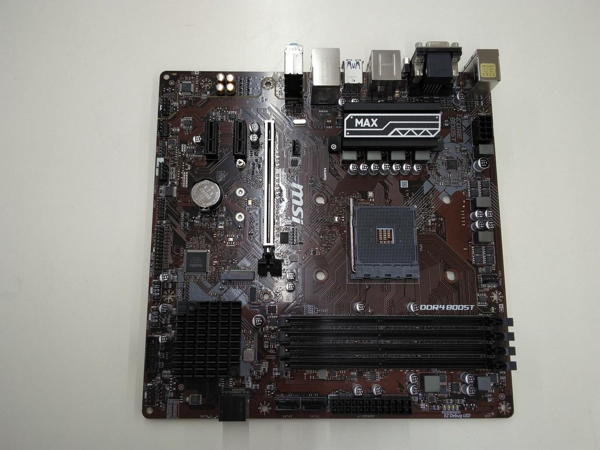 MSI Motherboard B450M PRO-VDH MAX