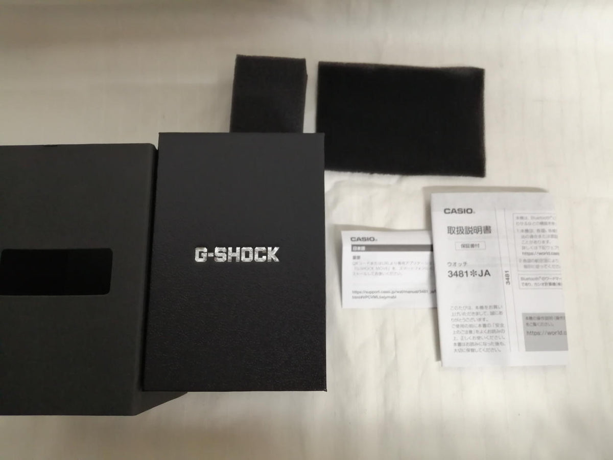 CASIO G-SHOCK BLK/WHT/GBD-100