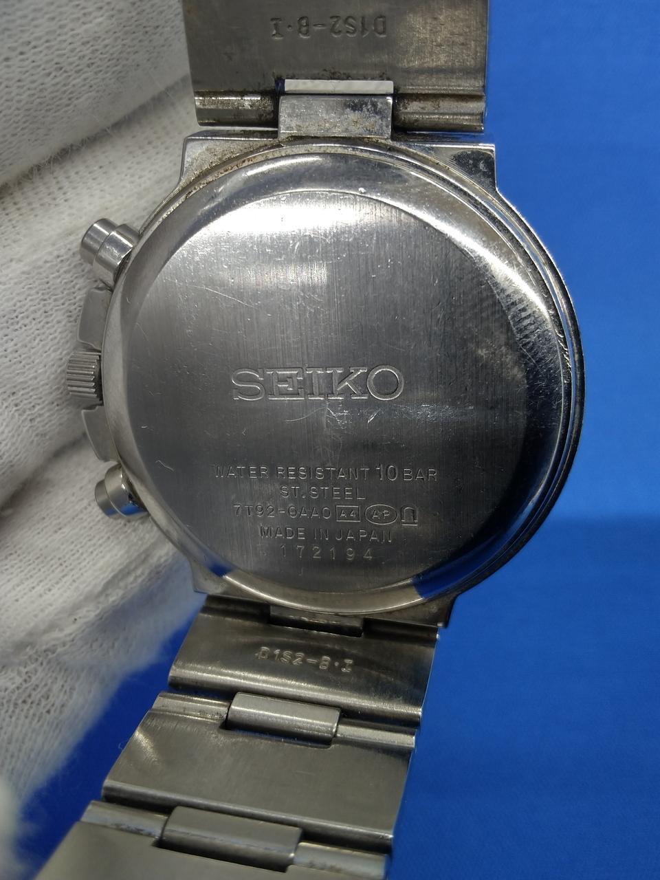 SEIKO Quartz Wristwatch 7T92-0AA0