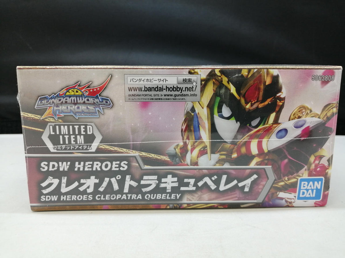 BANDAI SDW HEROES Cleopatra Qubeley SD Gundam World Heroes