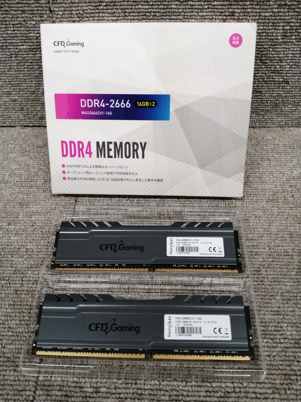 CFD Sales CFD Sales / DDR4 Memory W4U2666CX1-16G