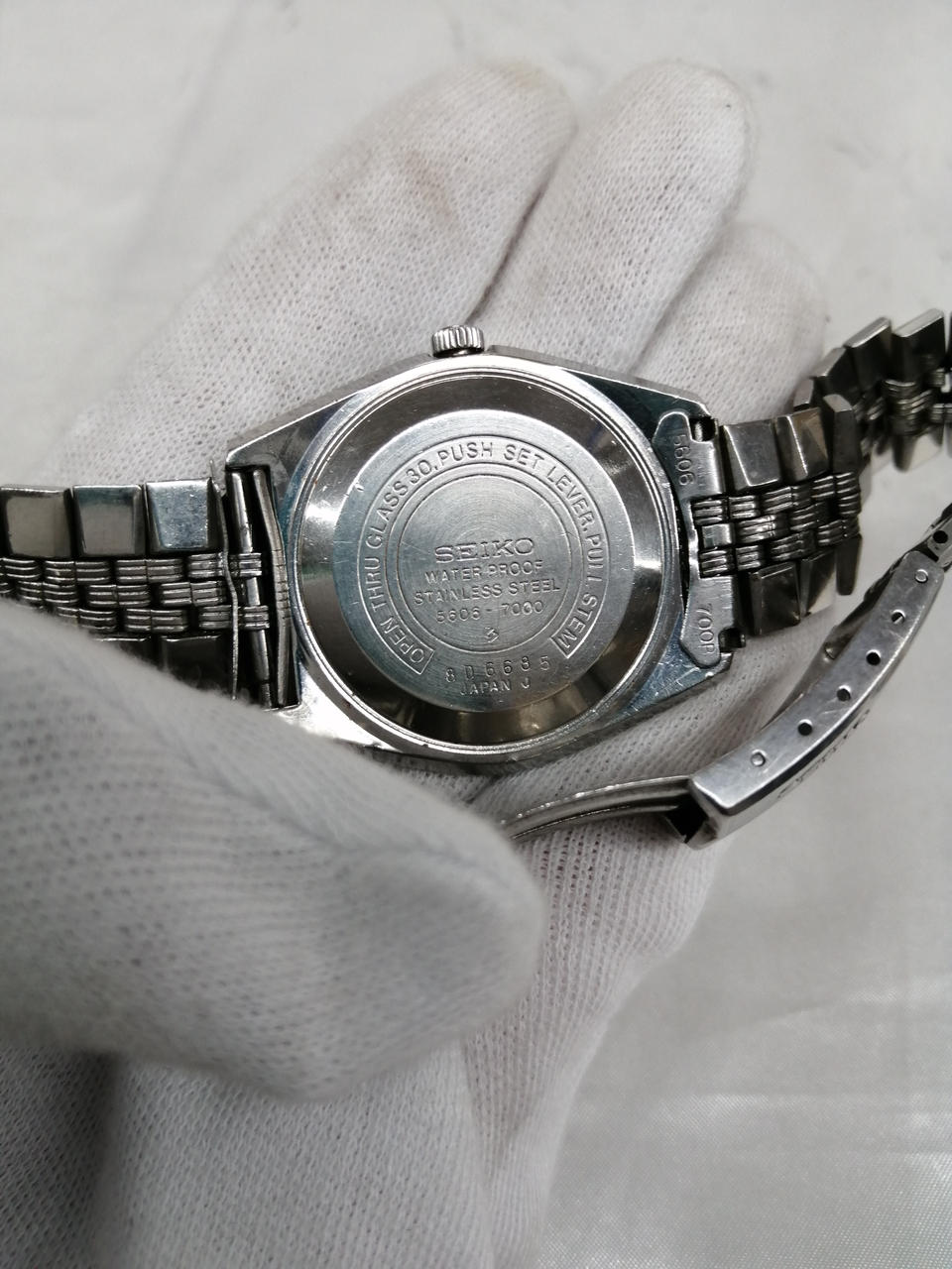 SEIKO Manual Wind Watch LORDMAATIC 5606-7000