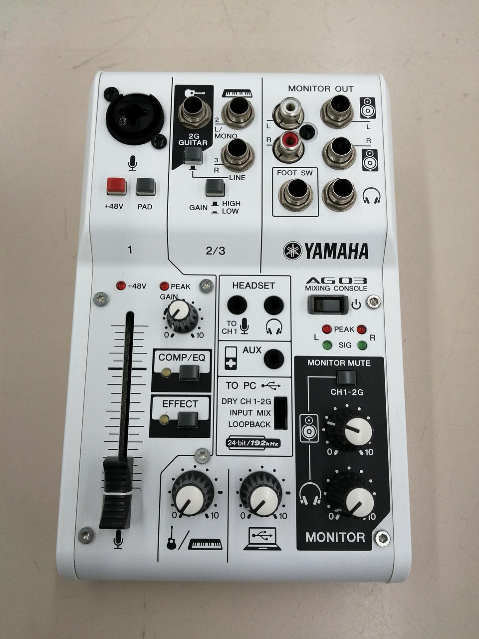 YAMAHA Audio Interface AG03