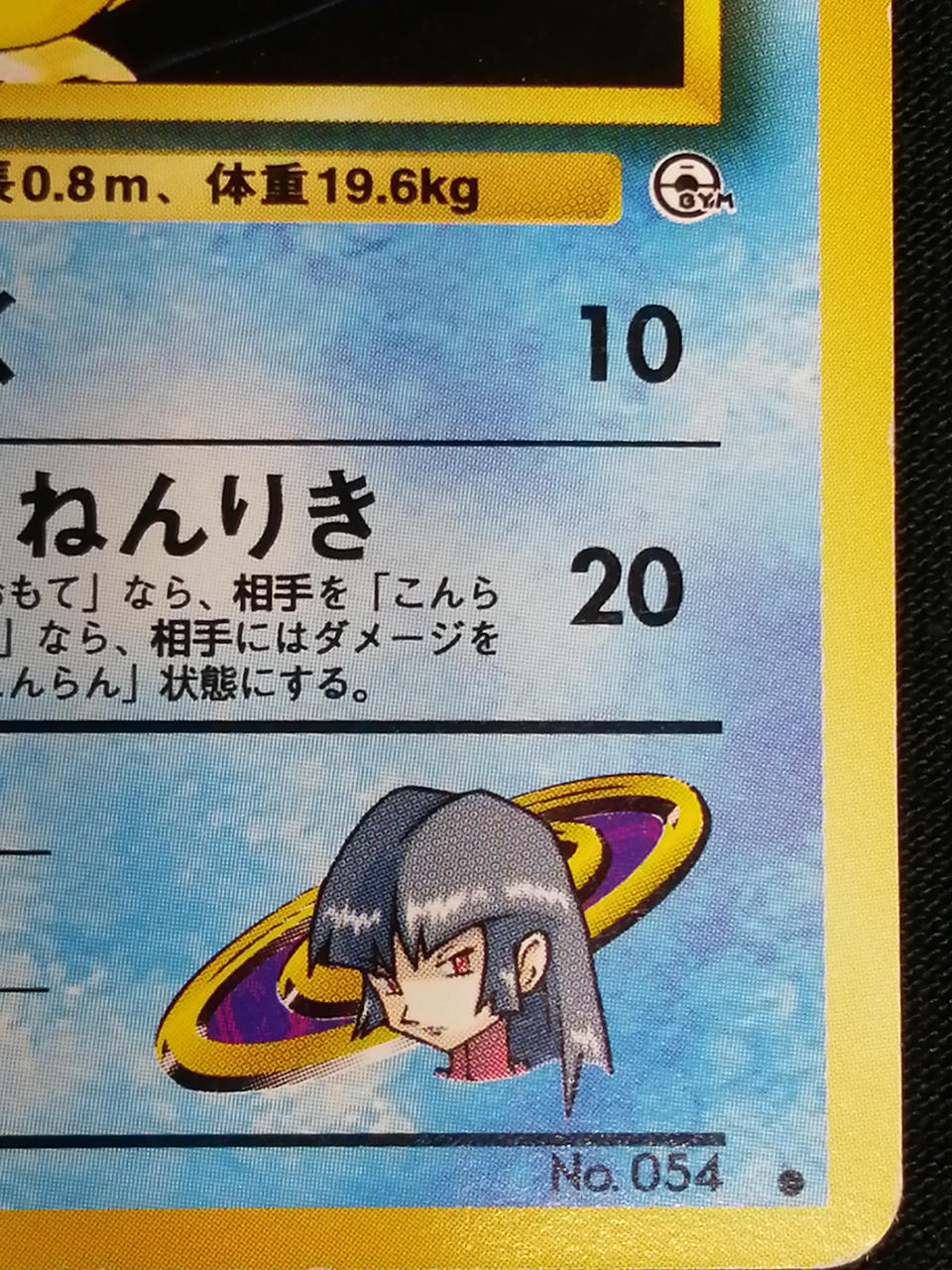 Pokémon Corporation Jujube Kodak LV.16 NO.054