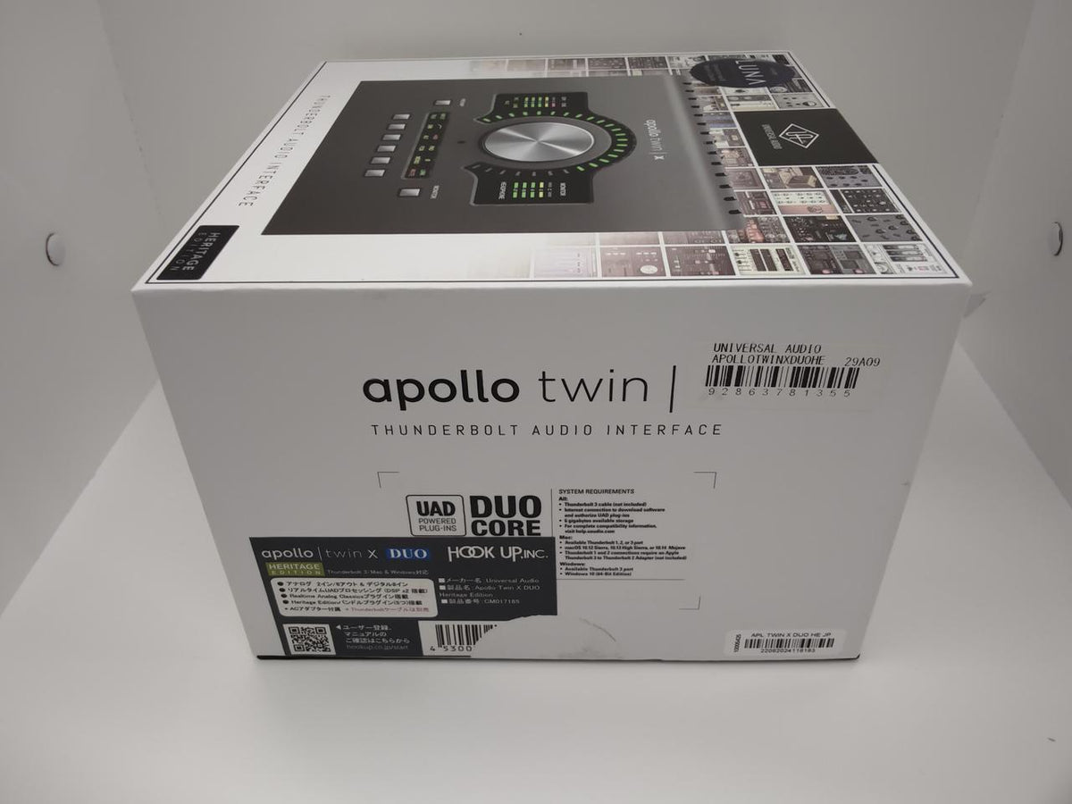 UNIVERSAL AUDIO Audio Interface: APOLLO TWIN X DUO - Banzai Thrifting | BanzaiHobby