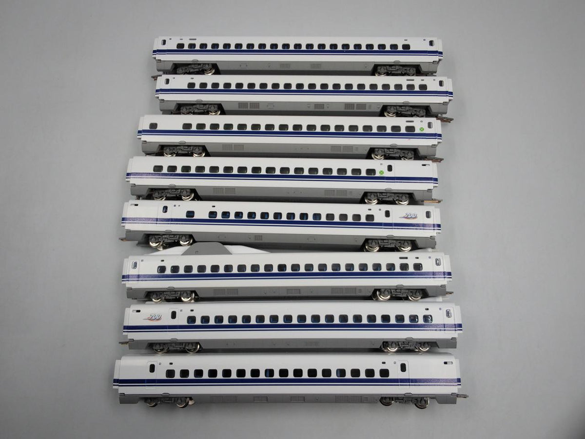 TOMIX N Gauge JR 7000 Series Tokaido & Sanyo Shinkansen Nozomi Basic + Add-on Set - Banzai Thrifting | BanzaiHobby