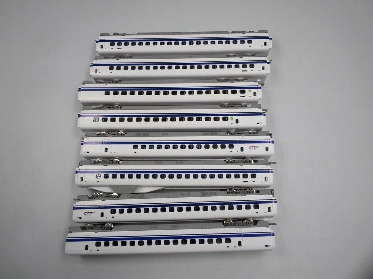 TOMIX N Gauge JR 7000 Series Tokaido & Sanyo Shinkansen Nozomi Basic + Add-on Set - Banzai Thrifting | BanzaiHobby
