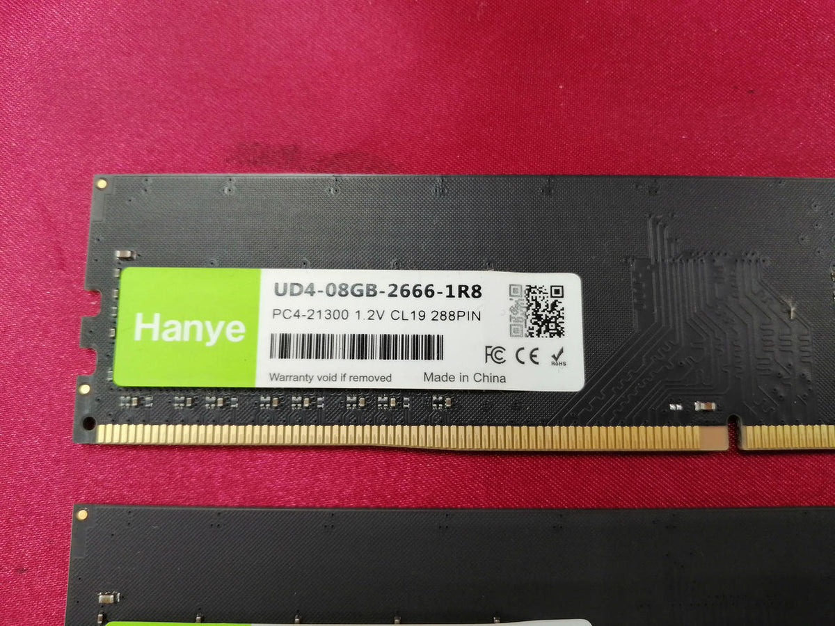 HANYE Memory UD4-08GB-2666-1R - Banzai Thrifting | BanzaiHobby