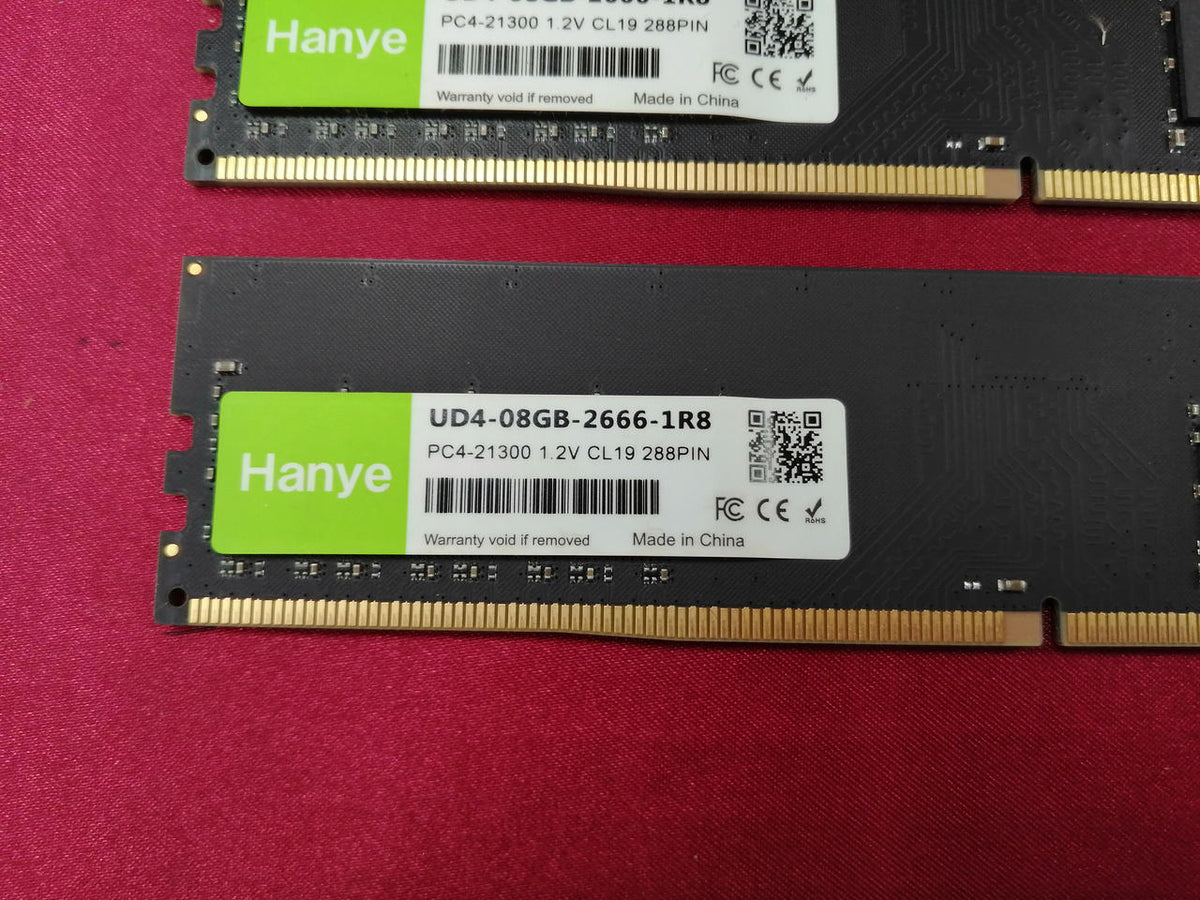 HANYE Memory UD4-08GB-2666-1R - Banzai Thrifting | BanzaiHobby