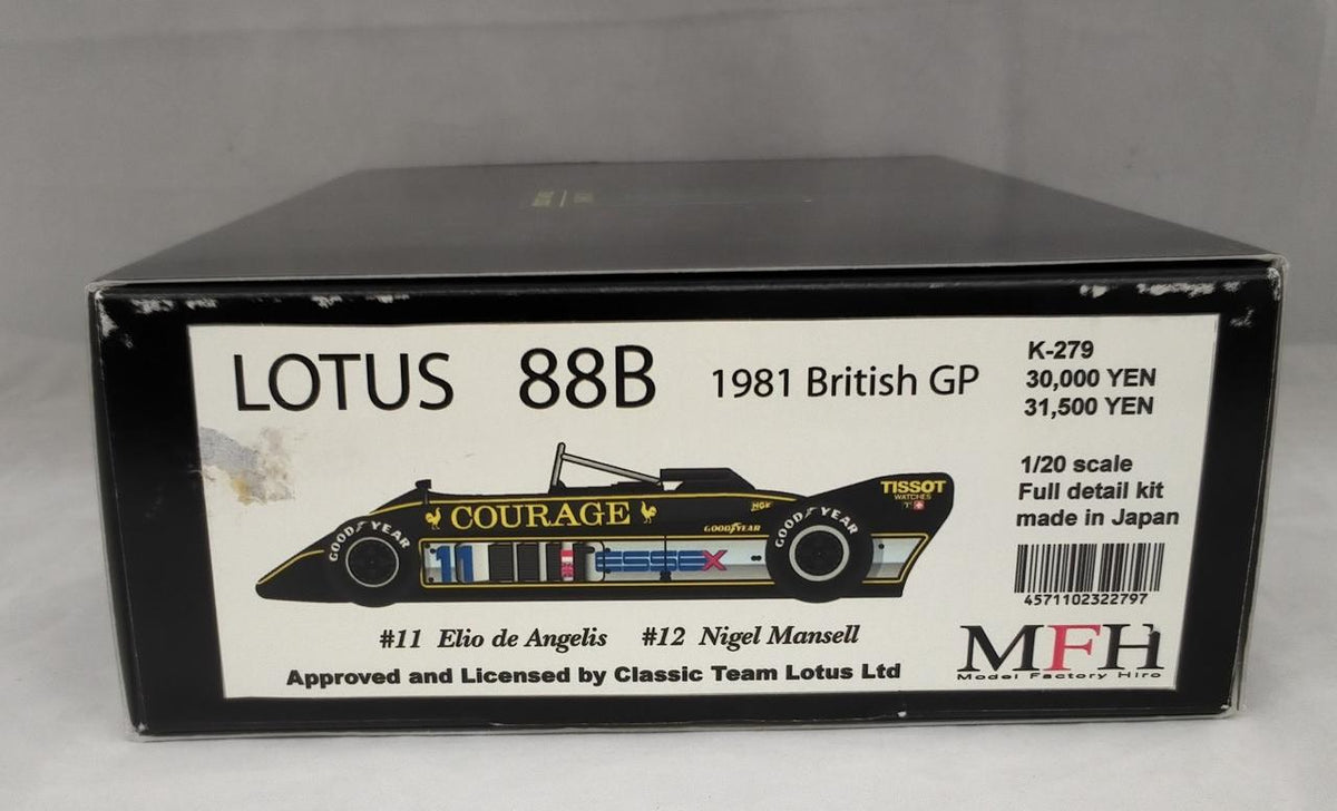 MFH LOUTUS 88B 1981 1/20 Lotus 88B 1981 BRITISH GP - Banzai Thrifting | BanzaiHobby