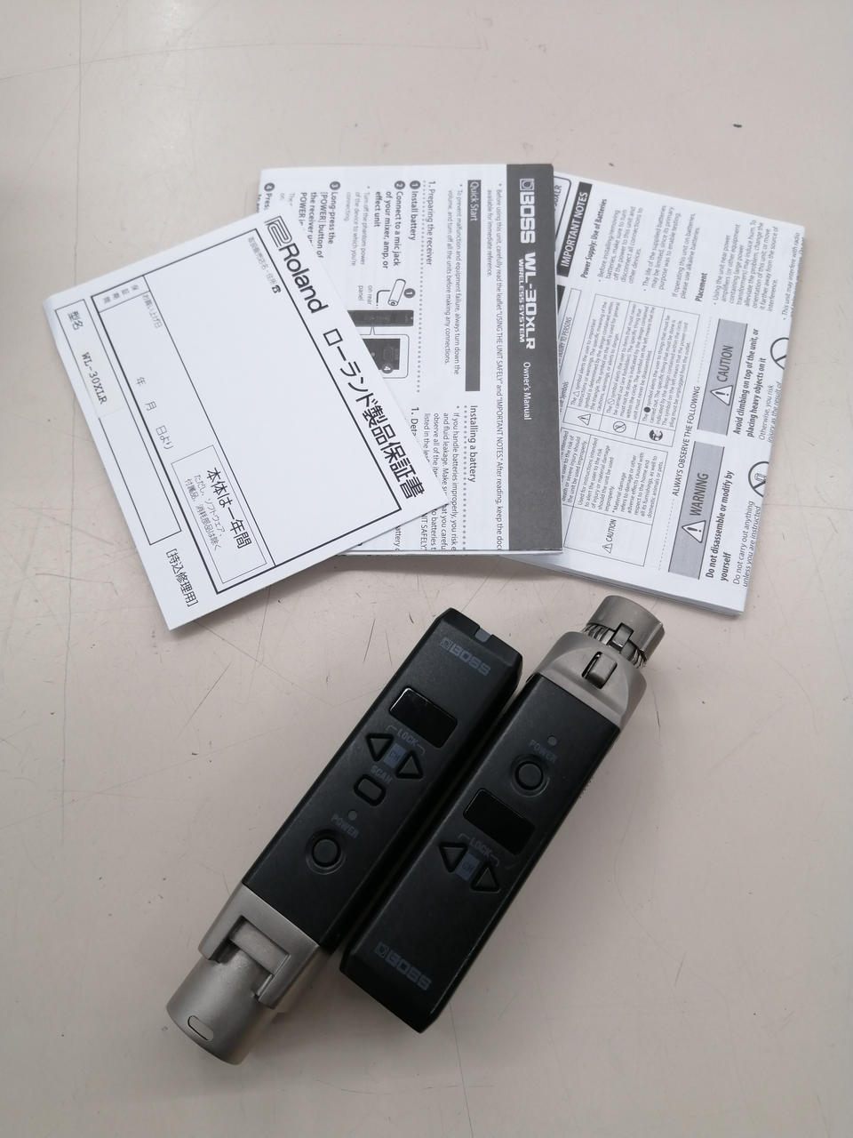 BOSS Wireless System WL-30XLR - Banzai Thrifting | BanzaiHobby