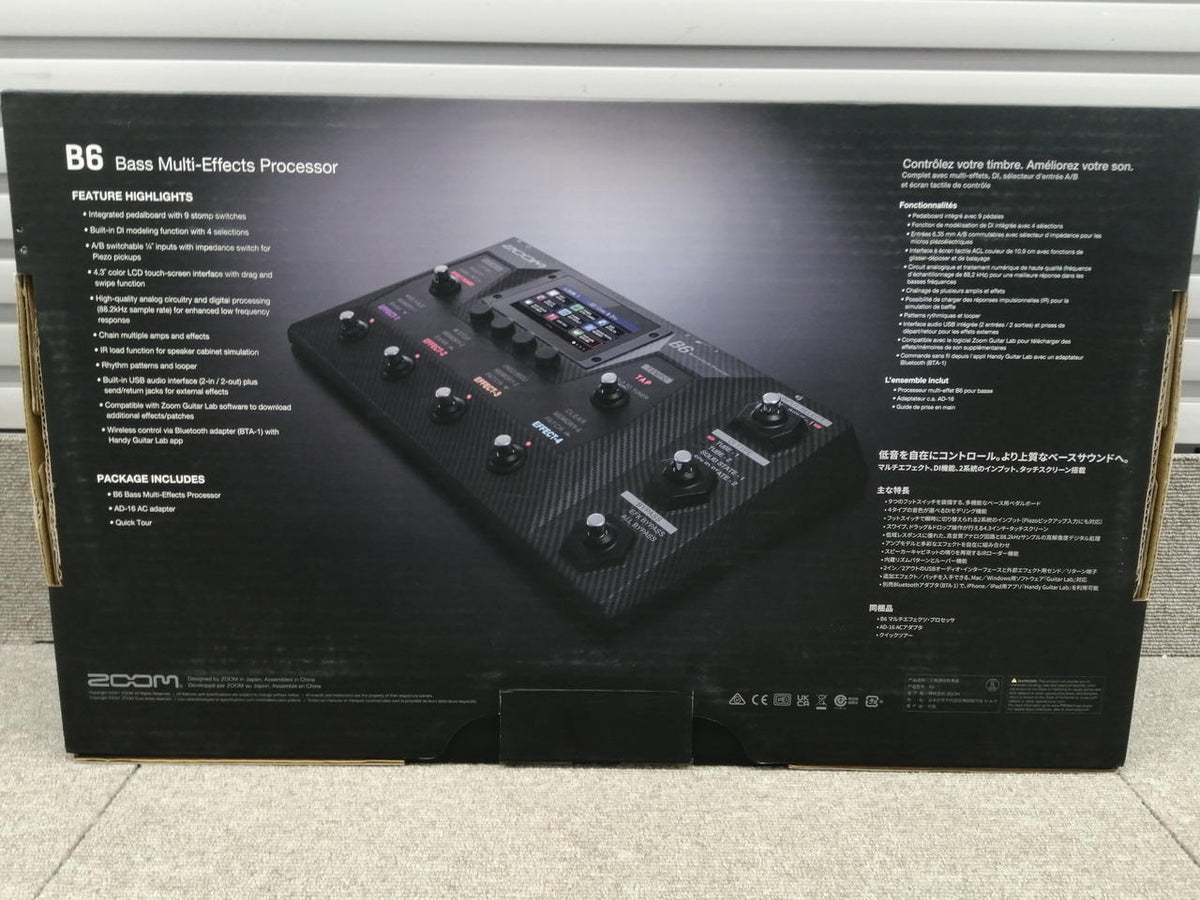 ZOOM [Multi-Effector] ZOOM / B6 B6 - Banzai Thrifting | BanzaiHobby