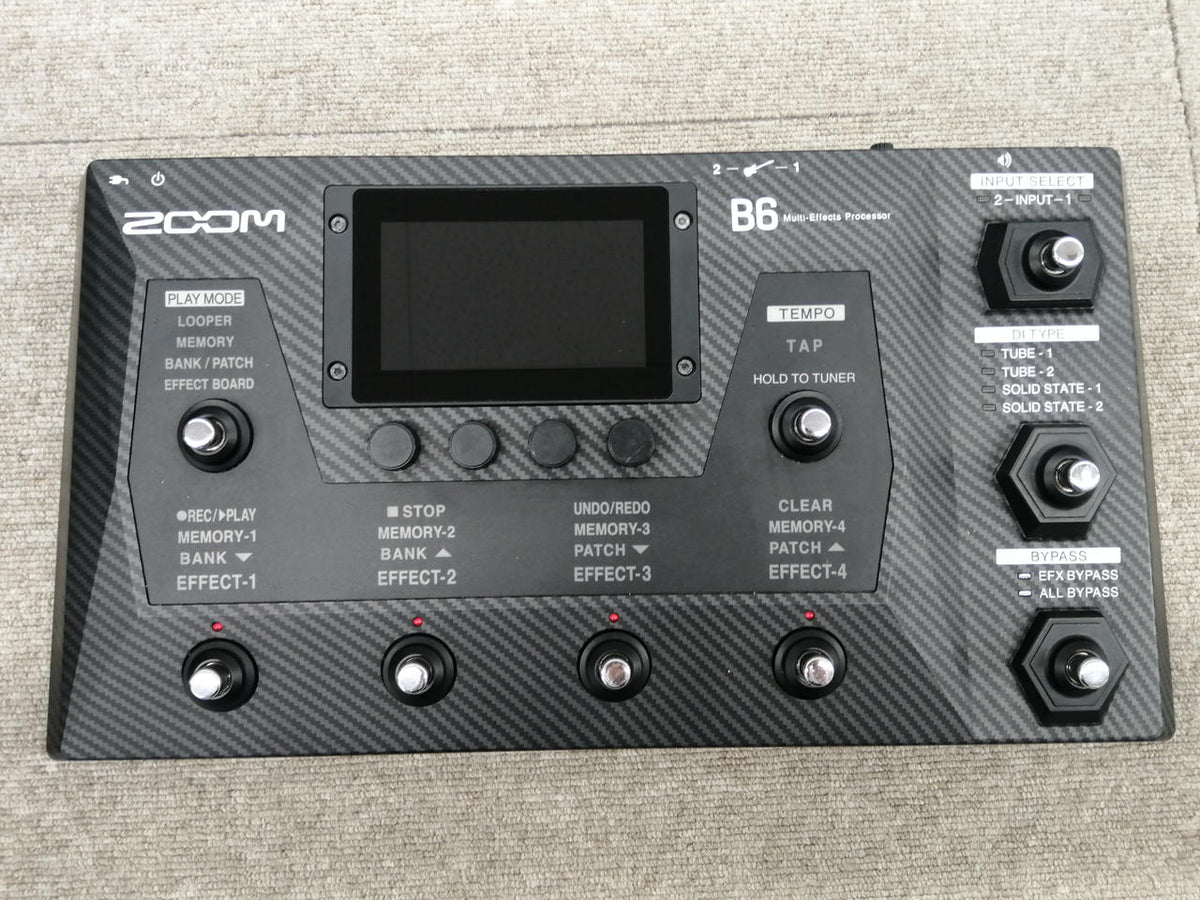 ZOOM [Multi-Effector] ZOOM / B6 B6 - Banzai Thrifting | BanzaiHobby